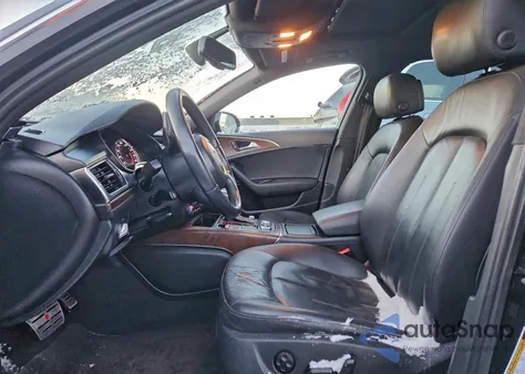 2015 Audi A6 Premium Plus из США, поврежденный, VIN WAUGFAFC0FN033464